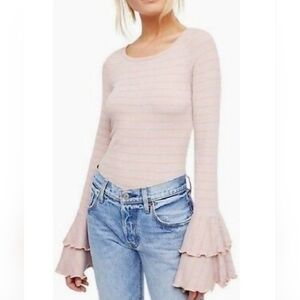 We The Free Bell Sleeve Top